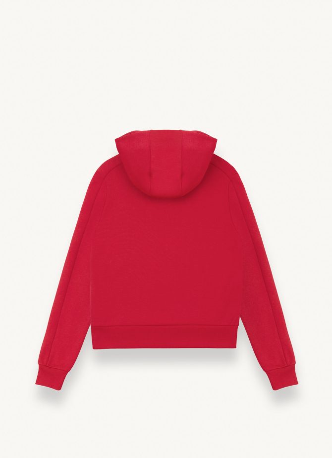 Sweatshirt with ribbed hood and cuffs - Image 5