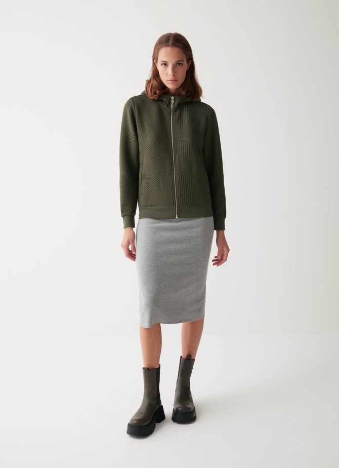 Jacquard full-zip hoody - Image 2