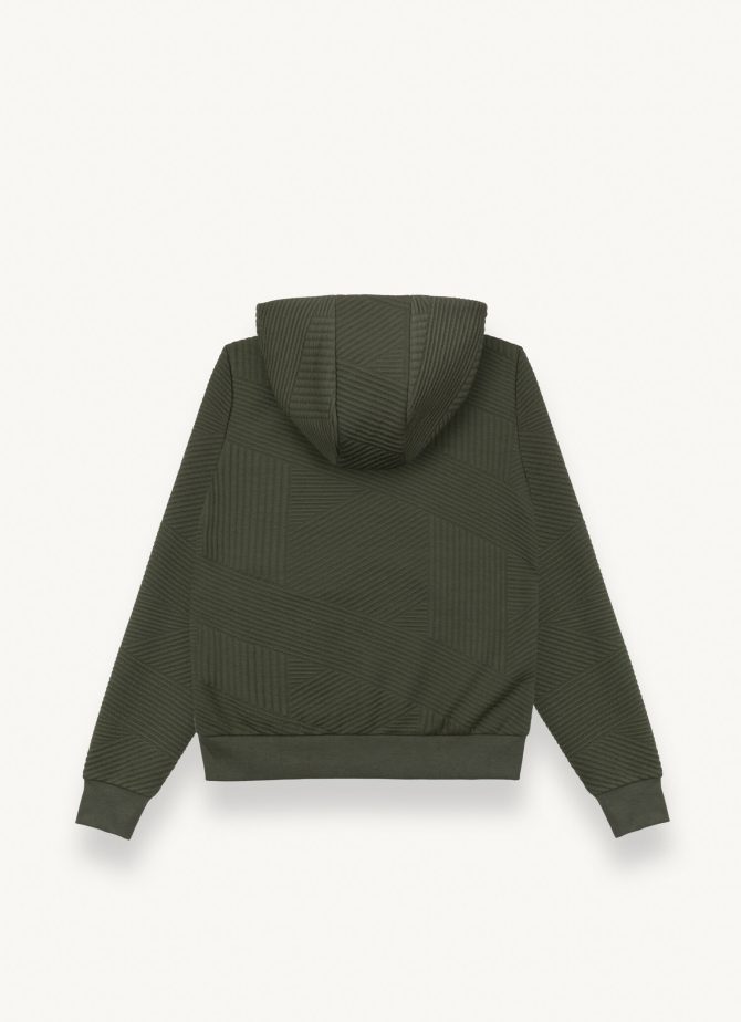Jacquard full-zip hoody - Image 5