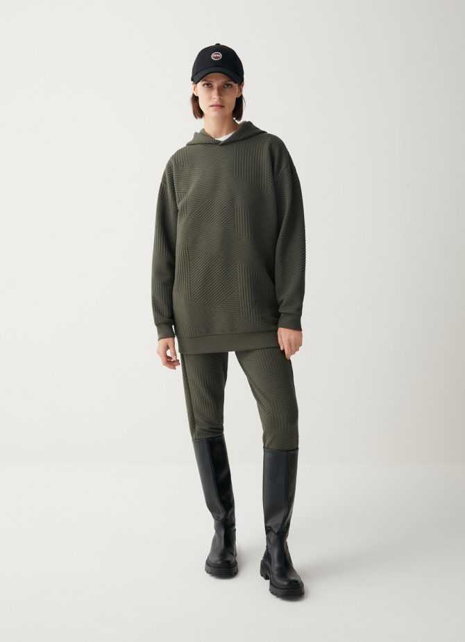 Jacquard maxi-hoody - Image 3