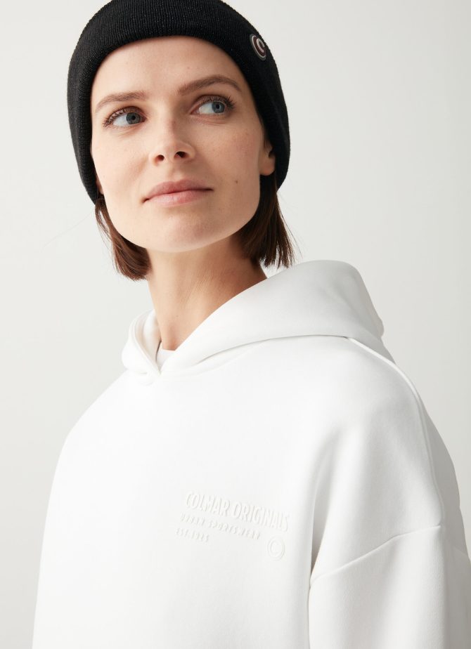 Hooded sweatshirt with 3D glitter logo - Image 2