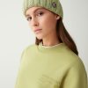 Oversized round-neck sweatshirt with 3D writing - Image 3
