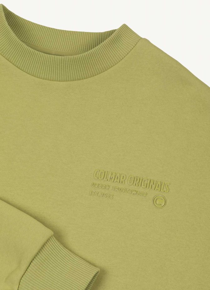 Oversized round-neck sweatshirt with 3D writing - Image 6