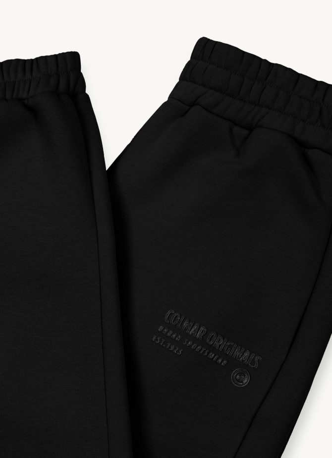 Fleece sweatpants with glitter logo - Image 6