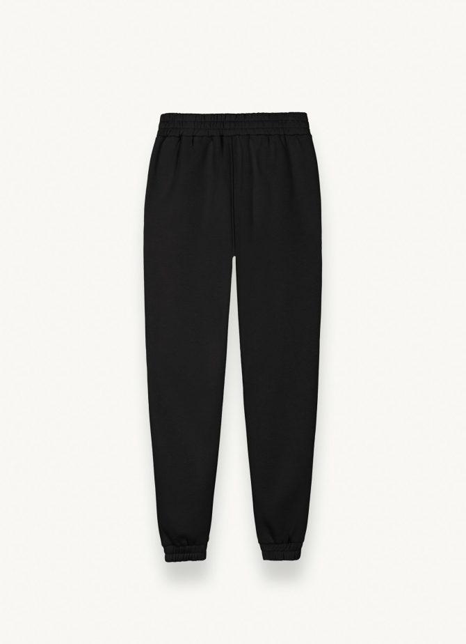 Fleece sweatpants with glitter logo - Image 5