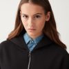 Full zip sweatshirt with hood and 3D logo - Image 3