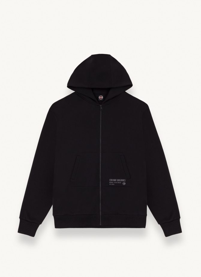 Full zip sweatshirt with hood and 3D logo - Image 4