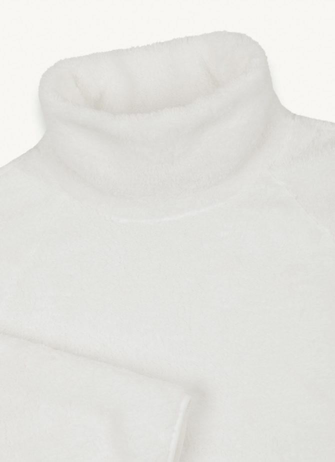Teddy bear-effect turtleneck sweatshirt - Image 6