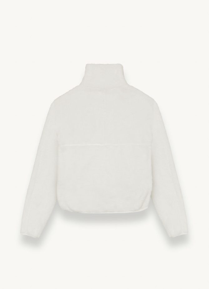Teddy bear-effect turtleneck sweatshirt - Image 5