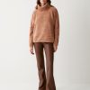 Teddy bear-effect turtleneck sweatshirt - Image 3
