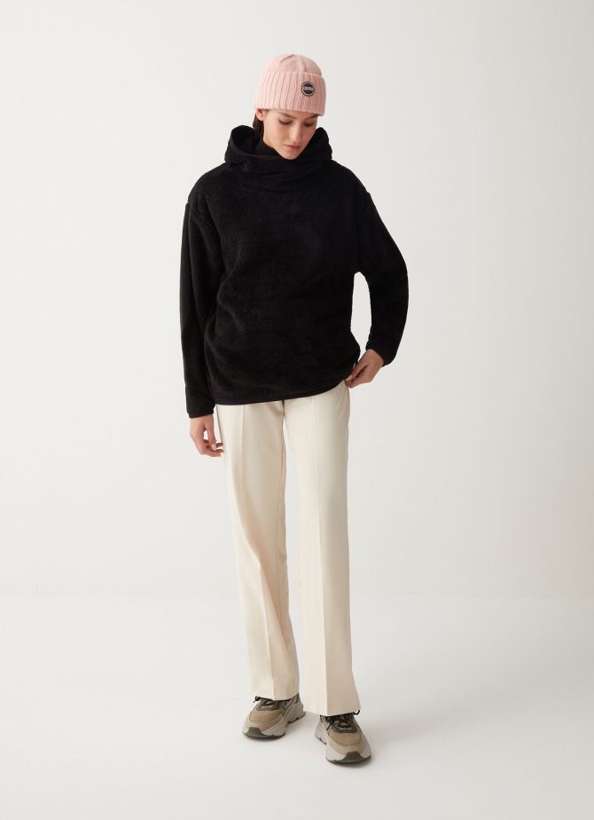 Teddy bear-effect hoodie - Image 2