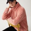 Teddy bear-effect full zip sweatshirt