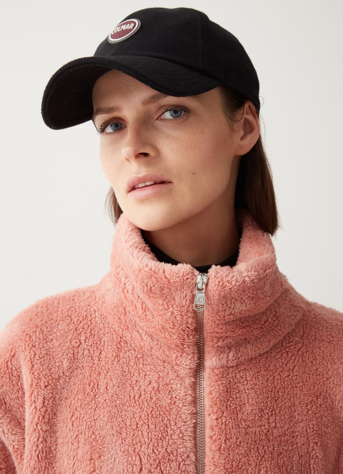 Teddy bear-effect full zip sweatshirt - Image 2