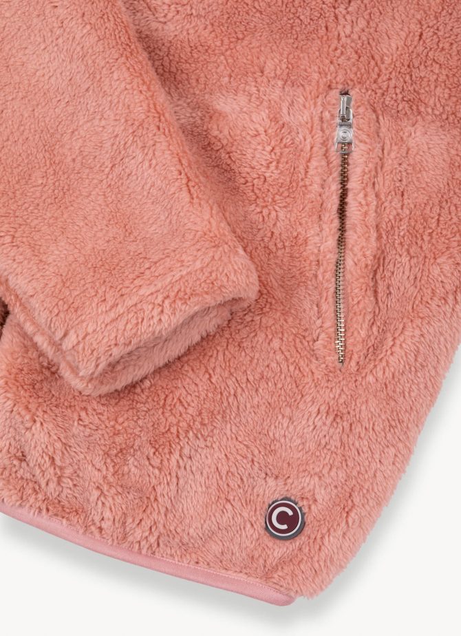 Teddy bear-effect full zip sweatshirt - Image 6