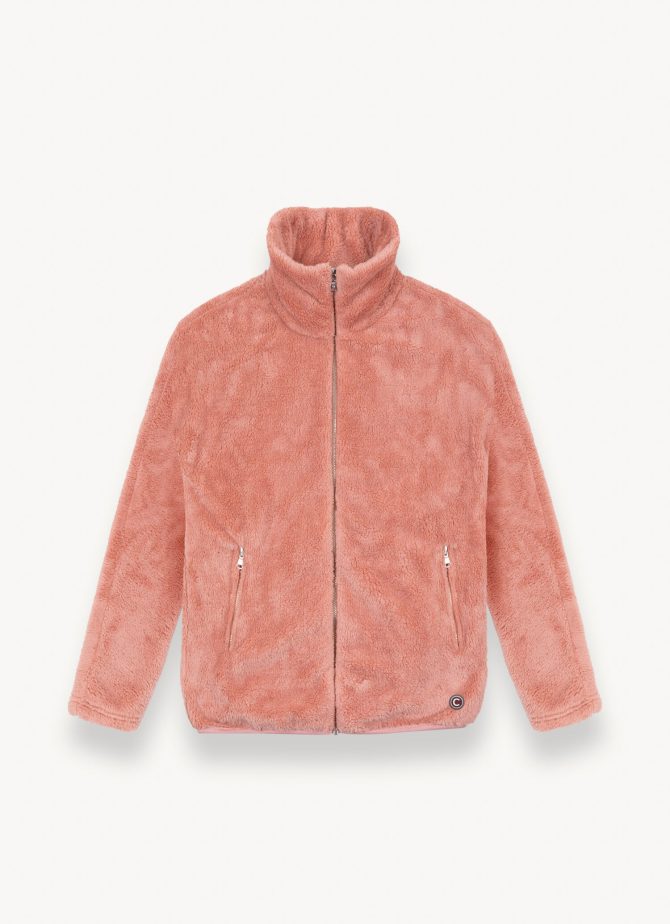 Teddy bear-effect full zip sweatshirt - Image 4