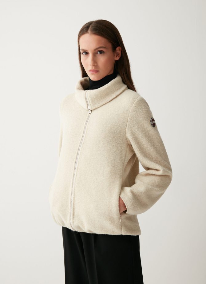 Wool blend turtle neck sweatshirt - Image 3