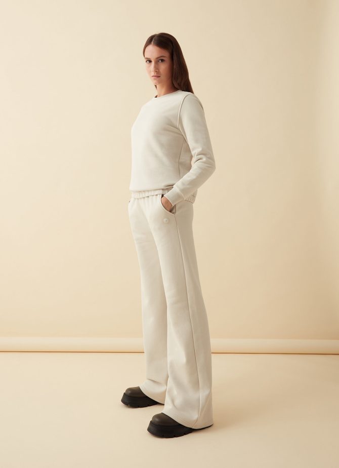 Organic cotton crew-neck sweatshirt - Image 2