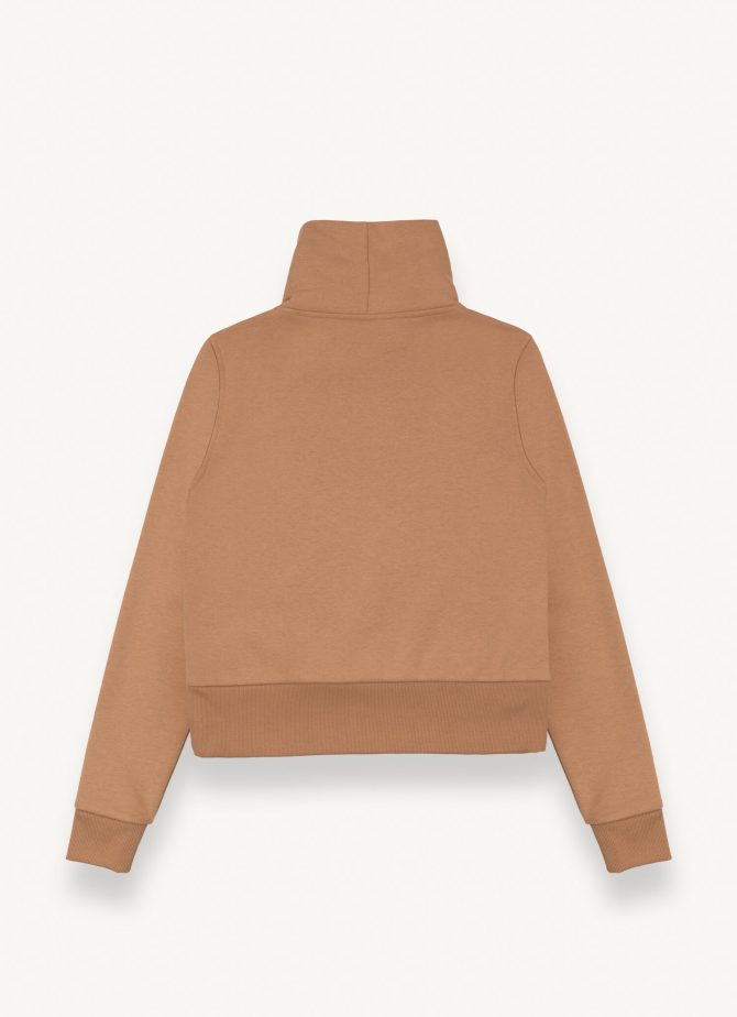 Organic cotton turtleneck sweatshirt - Image 5