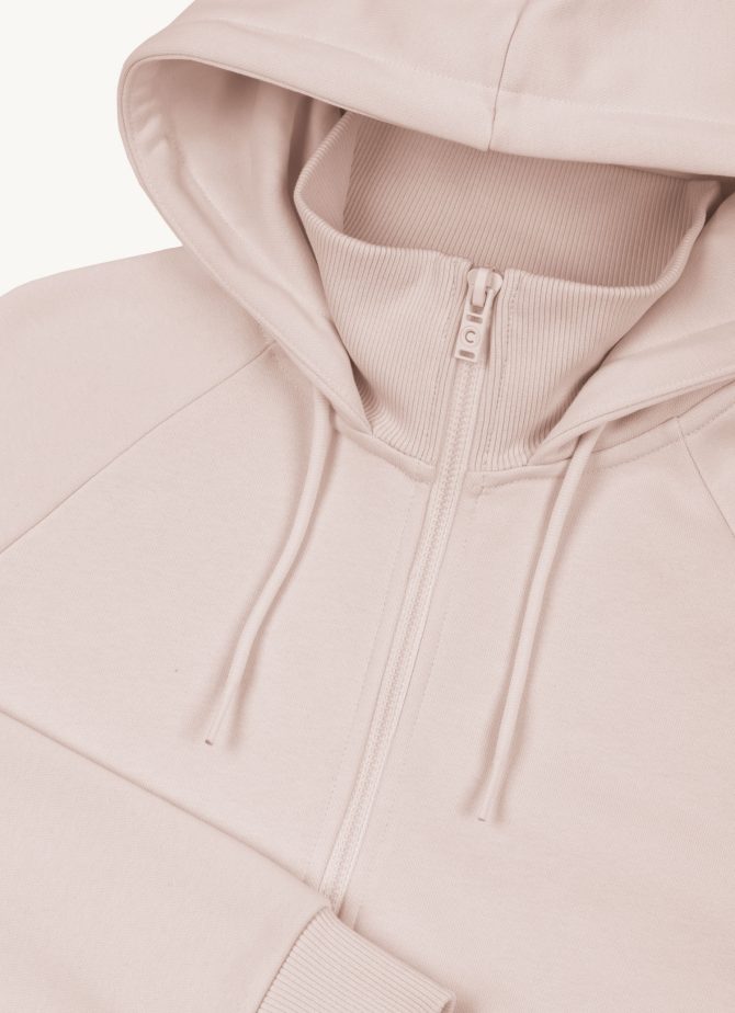 Full zip sweatshirt with cotton hood - Image 6