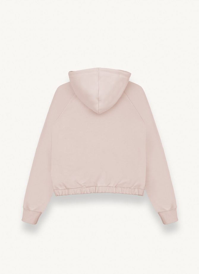 Full zip sweatshirt with cotton hood - Image 5