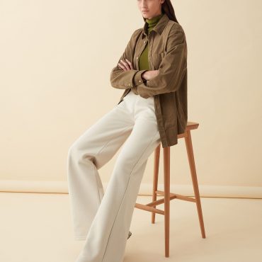 High-rise sweatpants