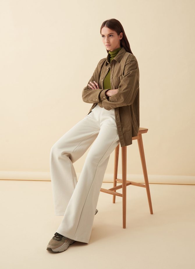 High-rise sweatpants
