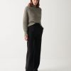 High-rise sweatpants
