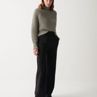 High-rise sweatpants