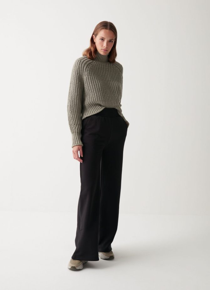 High-rise sweatpants