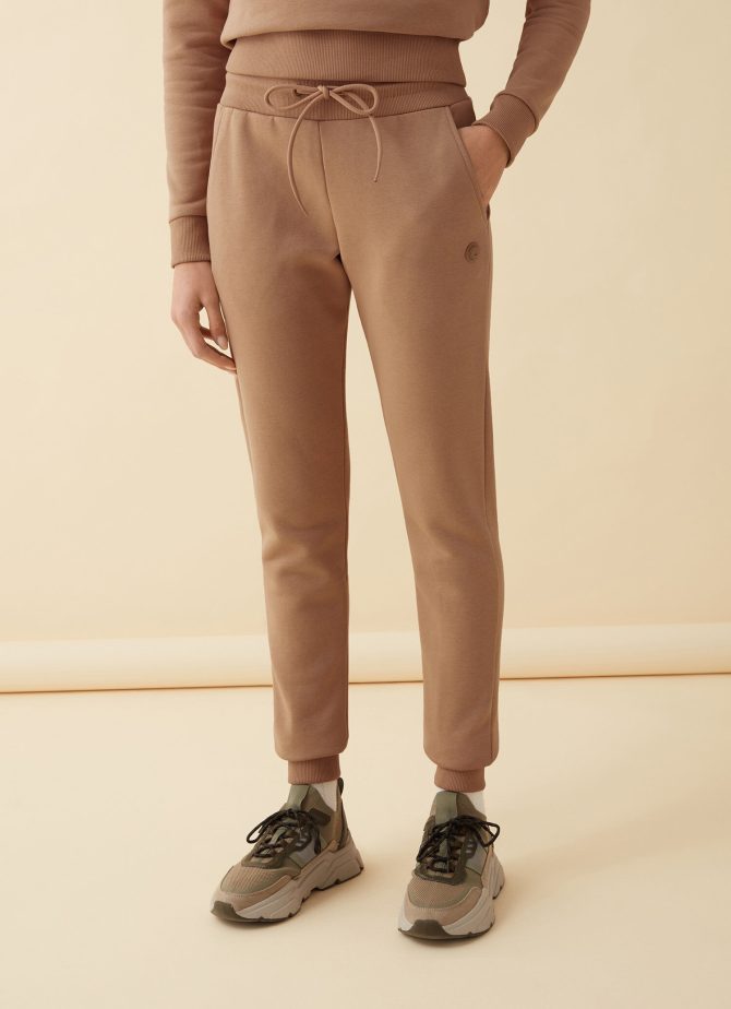 Sweatpants with ribbed details - Image 3