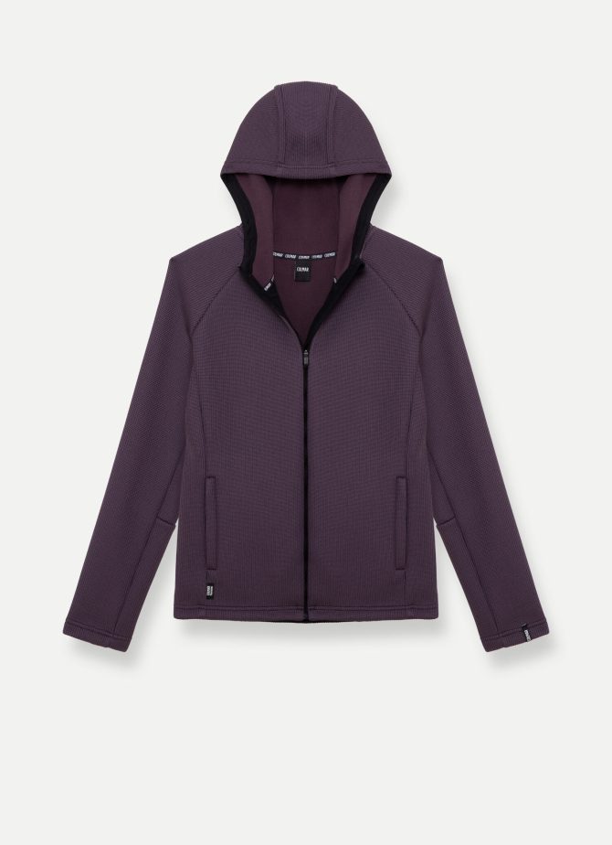 Tricot-effect ski sweatshirt with hood - Image 4