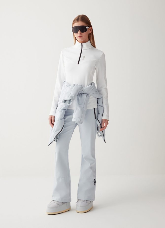 Stretch fleece half-zip ski sweatshirt - Image 3