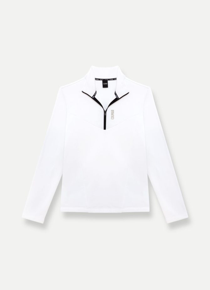 Stretch fleece half-zip ski sweatshirt - Image 4