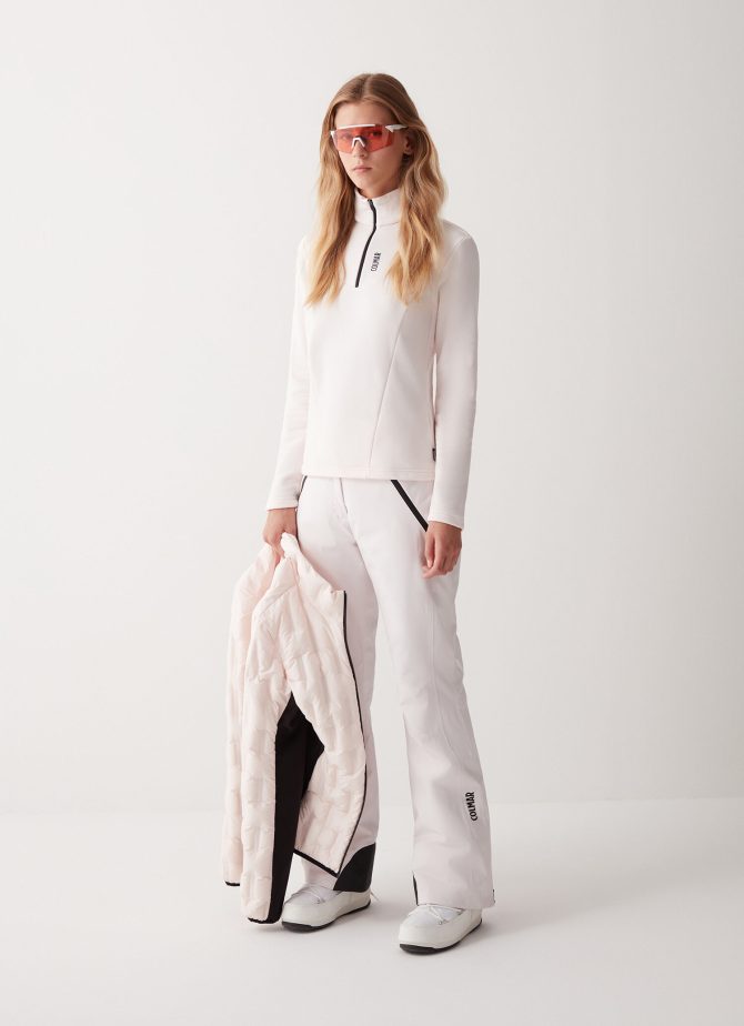 Stretch fleece half-zip ski sweatshirt - Image 3