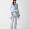 Stretch fleece half-zip ski sweatshirt