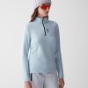 Stretch fleece half-zip ski sweatshirt - Image 2