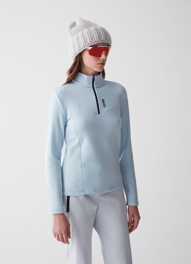 Stretch fleece half-zip ski sweatshirt - Image 2