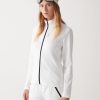 Stretch fleece full zip ski sweatshirt - Image 3
