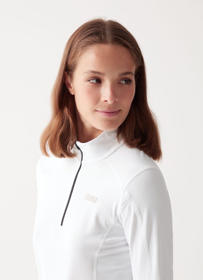 Stretch thermal ski sweater with half zip - Image 2