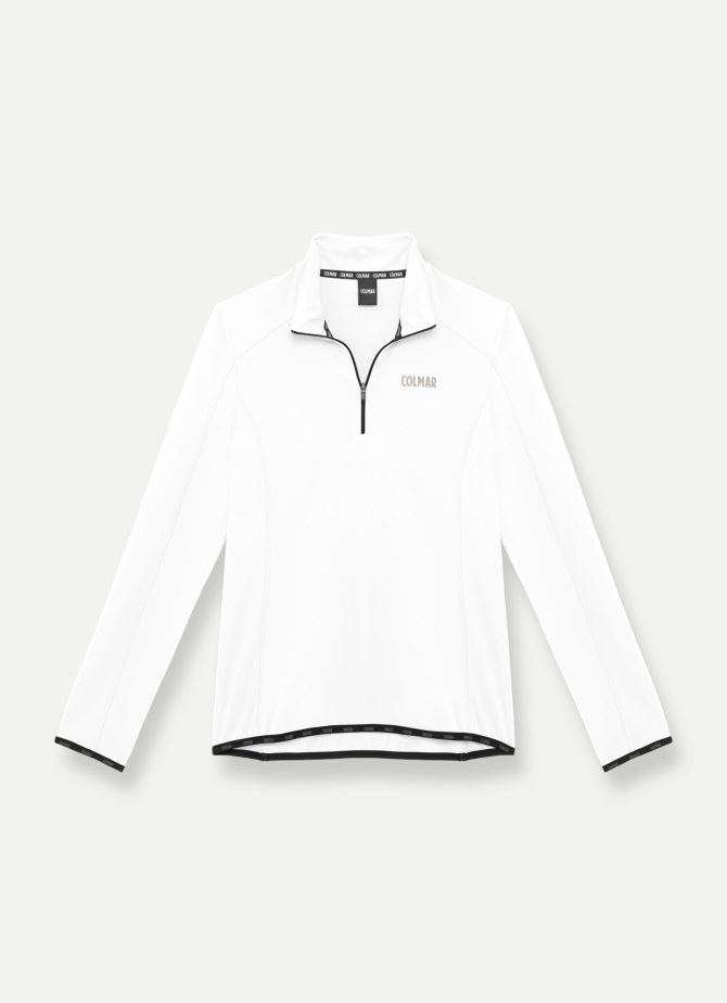 Stretch thermal ski sweater with half zip - Image 4