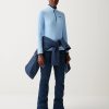 Stretch thermal ski sweater with half zip - Image 2
