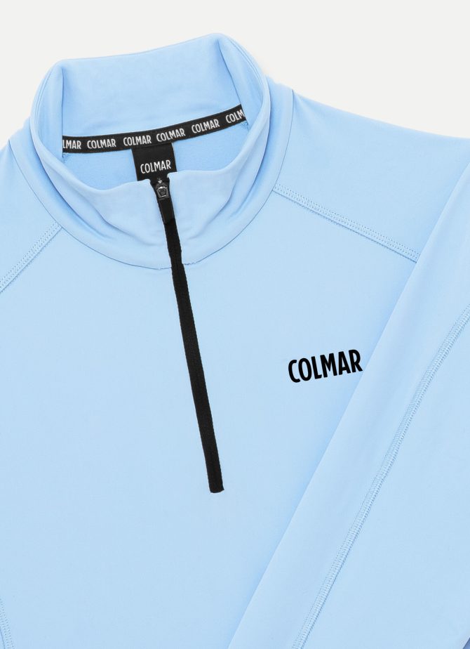 Stretch thermal ski sweater with half zip - Image 6