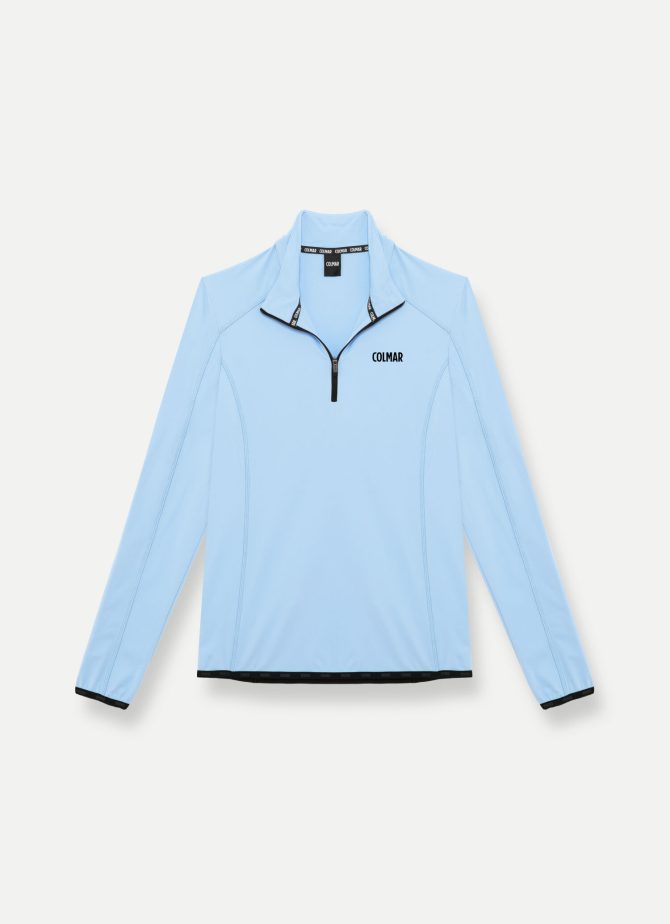 Stretch thermal ski sweater with half zip - Image 4