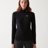 Stretch thermal ski sweater with half zip - Image 2