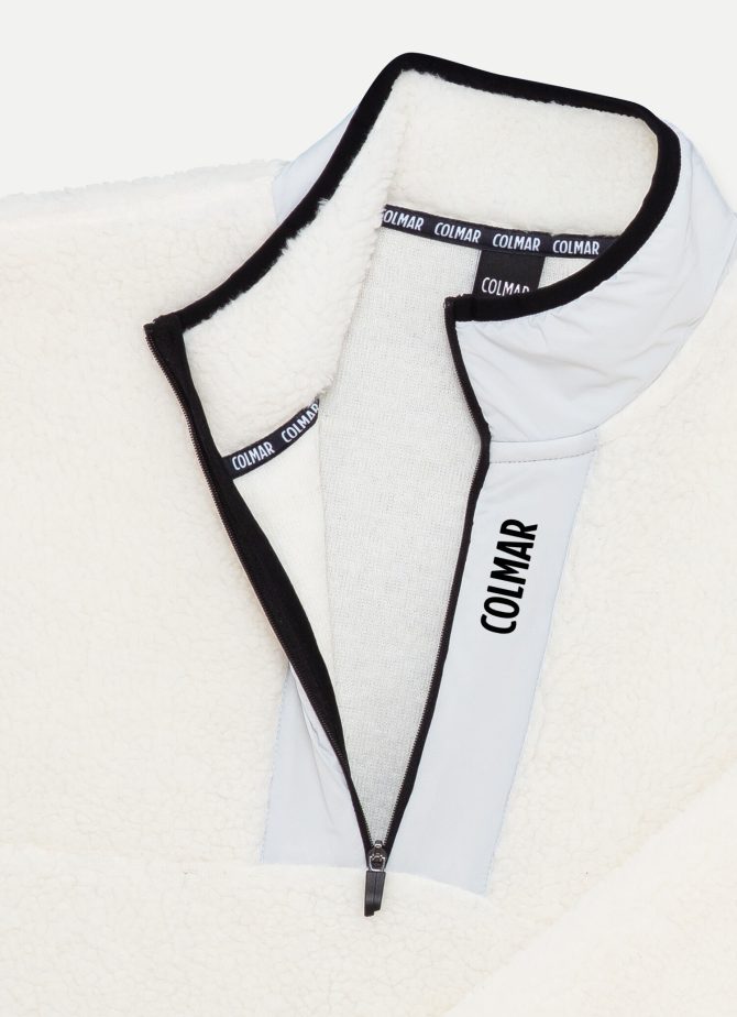 Teddy-effect thermal ski sweatshirt with half-zip - Image 6
