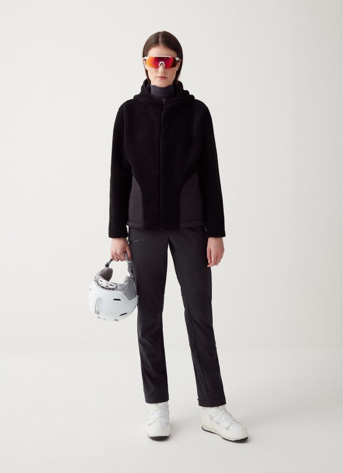 Teddy fleece ski hoody - Image 2