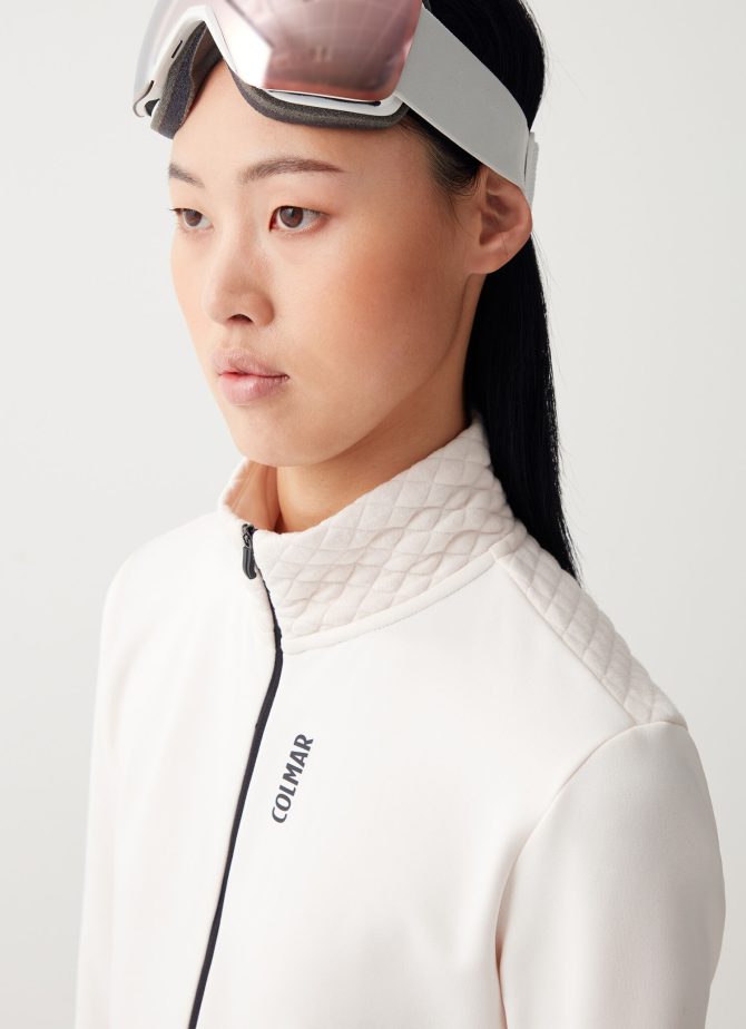 Full-zip ski sweatshirt with patch pockets - Image 2