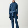 Half-zip ski sweatshirt with solid-colour sides - Image 3