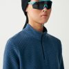 Half-zip ski sweatshirt with solid-colour sides - Image 2