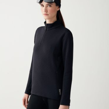 Half-zip ski sweatshirt with mini design